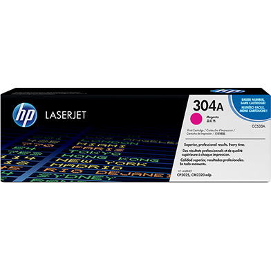 HP CNHPCC533A 304A Magenta Print Cartridge (2,800 Pages)